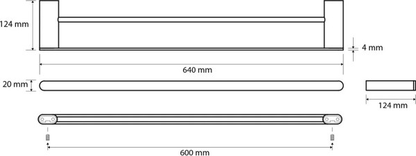 Держатель для полотенца Bemeta Organic 167104050