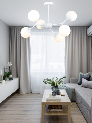 Потолочный светильник Mirastyle SX-N-6097/6 WT+CH