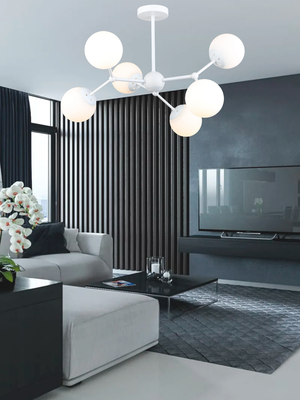 Потолочный светильник Mirastyle SX-N-6097/6 WT+CH