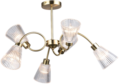 Потолочный светильник Mirastyle SX-N-6576/6 COP - фото