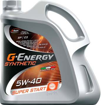 Моторное масло G-Energy Synthetic Super Start 5W40 / 253140474 - фото