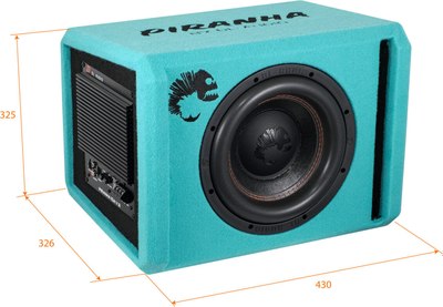 Корпусной активный сабвуфер DL Audio Piranha 10A V.2