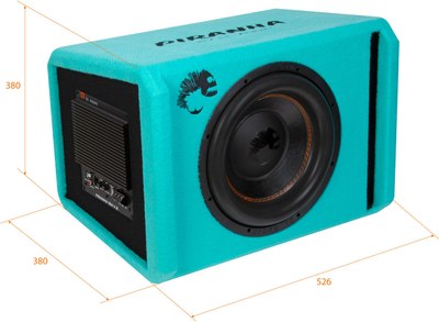 Корпусной активный сабвуфер DL Audio Piranha 12A V.2