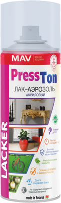 Лак MAV PressTon Акриловый / 04333-270 - фото