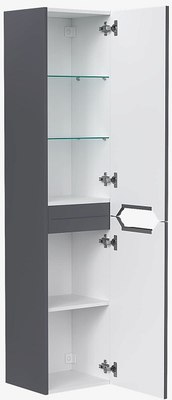 Шкаф-пенал для ванной EQUIL Mirage 36.R / ppMIRAGE36.R-07