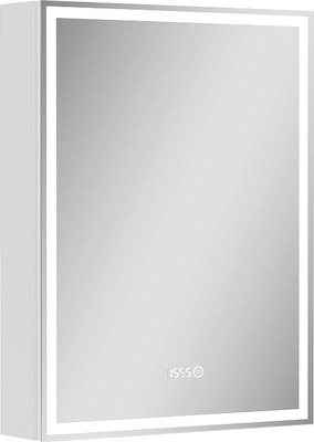 Шкаф с зеркалом для ванной EQUIL Corner LED 60 / szCORNER60.R - фото