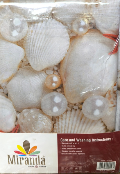 Шторка-занавеска для ванны Miranda Pearl Beige 180x200