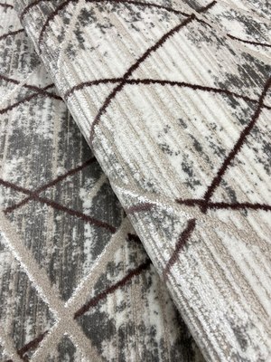 Ковер Bossan Efil C840B-KGRI-VIZON-OVAL