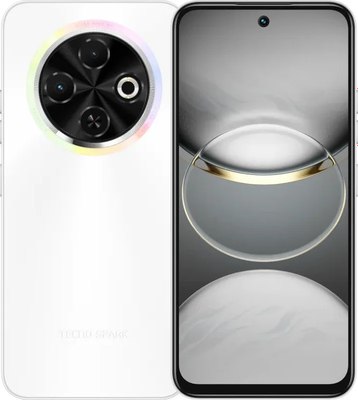 Смартфон Tecno Spark 30C 8GB/256GB / KL5n (Orbit White) - фото