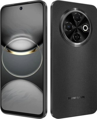 Смартфон Tecno Spark 30C 8GB/256GB / KL5n (Orbit Black)