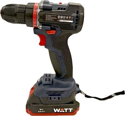 Аккумуляторная дрель-шуруповерт Watt WAS-18 Li-2BL (1.018.050.00) - фото