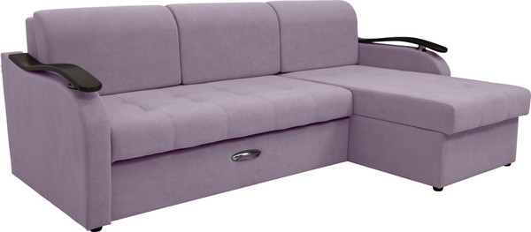 Диван угловой Сириус Лидер-2 с оттоманкой НПБ 250x165 - фото