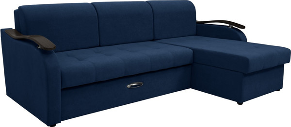 Диван угловой Сириус Лидер-2 с оттоманкой НПБ 250x165 - фото