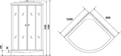 Душевая кабина Grossberg M 312 R
