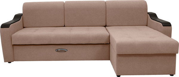 Диван угловой Сириус Лидер-3 с оттоманкой ППУ 260x165