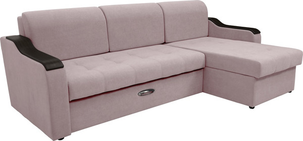 Диван угловой Сириус Лидер-3 с оттоманкой ППУ 260x165 - фото