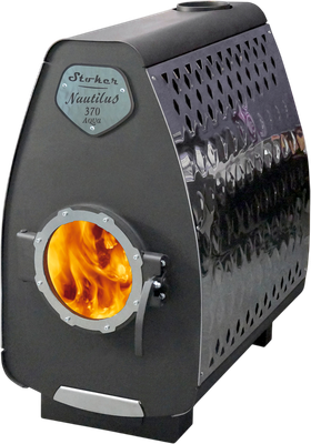 Печь-камин Stoker Nautilus 370 Aqua - фото