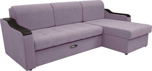 Диван угловой Сириус Лидер-3 с оттоманкой ППУ 260x165 - фото