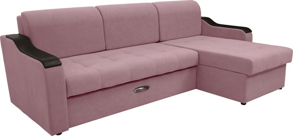 Диван угловой Сириус Лидер-3 с оттоманкой ППУ 260x165 - фото