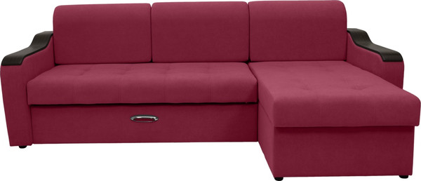 Диван угловой Сириус Лидер-3 с оттоманкой ППУ 260x165