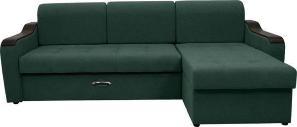 Диван угловой Сириус Лидер-3 с оттоманкой ППУ 260x165