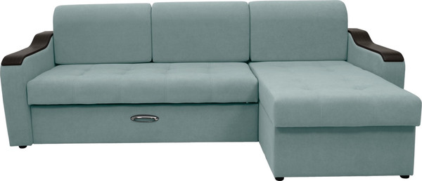 Диван угловой Сириус Лидер-3 с оттоманкой ППУ 260x165