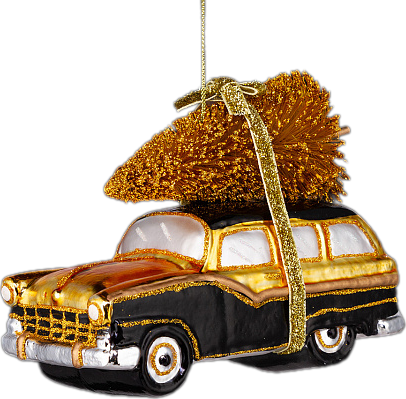 Елочная игрушка Erich Krause Decor. Роскошь на колесах / 62334 - фото