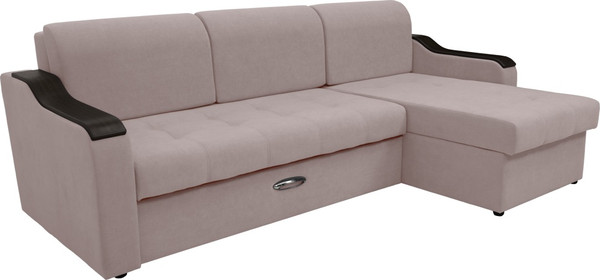 Диван угловой Сириус Лидер-3 с оттоманкой НПБ 260x165 - фото