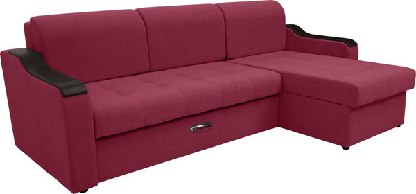 Диван угловой Сириус Лидер-3 с оттоманкой НПБ 260x165 - фото