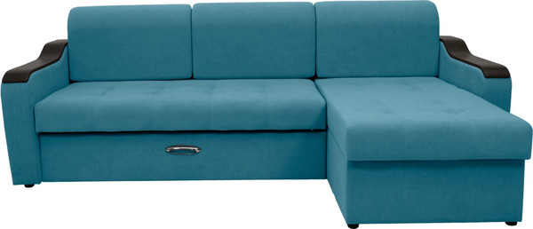 Диван угловой Сириус Лидер-3 с оттоманкой НПБ 260x165