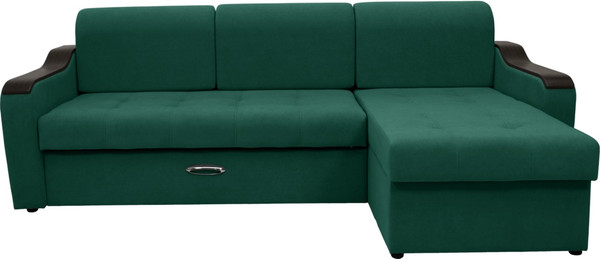 Диван угловой Сириус Лидер-3 с оттоманкой НПБ 260x165