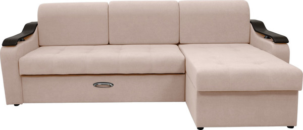 Диван угловой Сириус Лидер-4 с оттоманкой ППУ 260x165