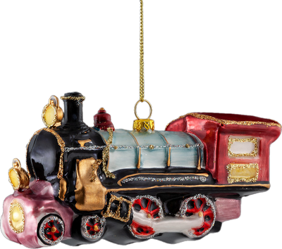 Елочная игрушка Erich Krause Decor. Ретро-паровоз / 50924 - фото