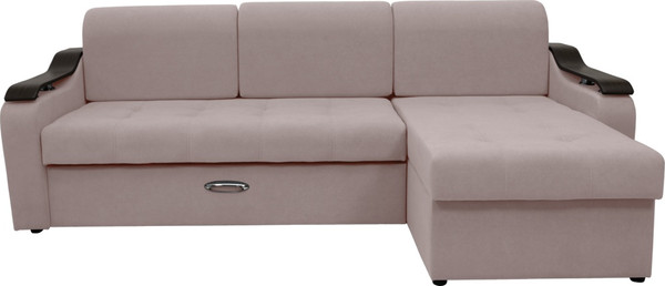 Диван угловой Сириус Лидер-4 с оттоманкой ППУ 260x165