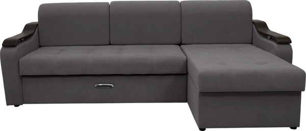 Диван угловой Сириус Лидер-4 с оттоманкой ППУ 260x165