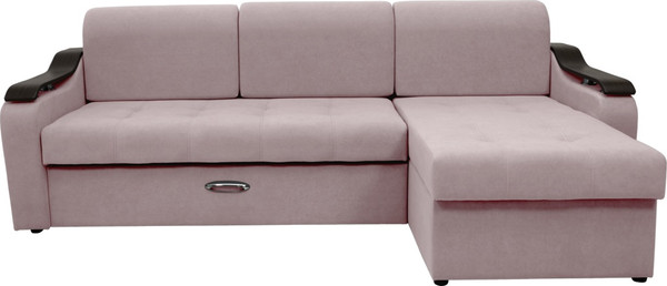 Диван угловой Сириус Лидер-4 с оттоманкой ППУ 260x165