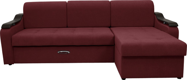 Диван угловой Сириус Лидер-4 с оттоманкой ППУ 260x165