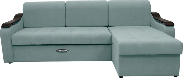 Диван угловой Сириус Лидер-4 с оттоманкой ППУ 260x165