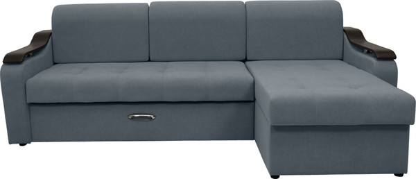 Диван угловой Сириус Лидер-4 с оттоманкой ППУ 260x165