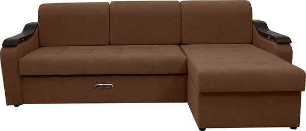 Диван угловой Сириус Лидер-4 с оттоманкой НПБ 260x165