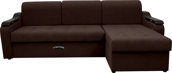 Диван угловой Сириус Лидер-4 с оттоманкой НПБ 260x165