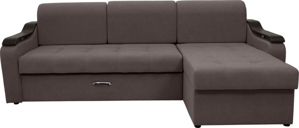 Диван угловой Сириус Лидер-4 с оттоманкой НПБ 260x165