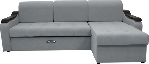 Диван угловой Сириус Лидер-4 с оттоманкой НПБ 260x165