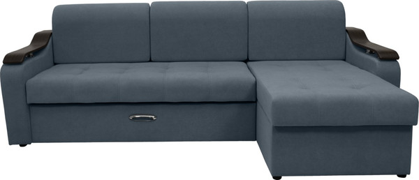 Диван угловой Сириус Лидер-4 с оттоманкой НПБ 260x165