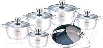 Набор кухонной посуды Bollire BR-4006 - фото