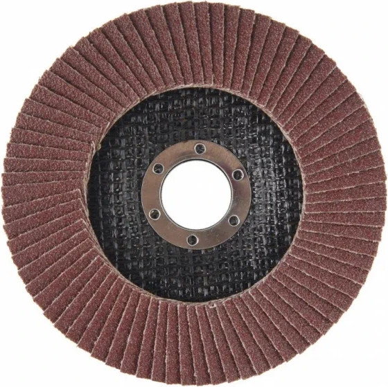 Шлифовальный круг LugaAbrasiv 125x22 А120 КЛТ - фото