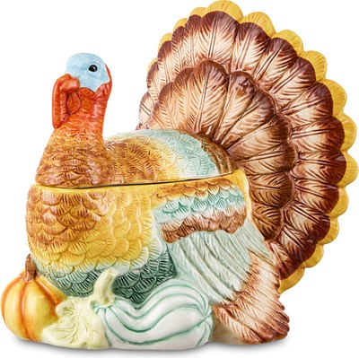 Емкость для хранения Decor de table Рождественская индюшка CL-FA00122H - фото
