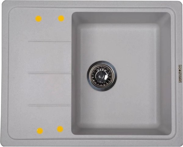 Мойка кухонная Ecoshtein Rechteck 620 - фото