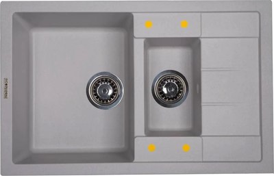 Мойка кухонная Ecoshtein Rechteck 781.5 - фото