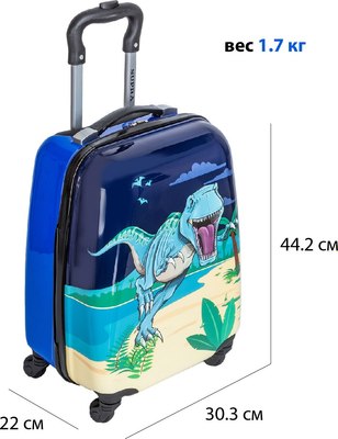 Чемодан на колесах Supra STS-1005-B